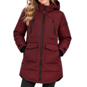 Alpine North Burgundy Parka Jacket Women's Medium